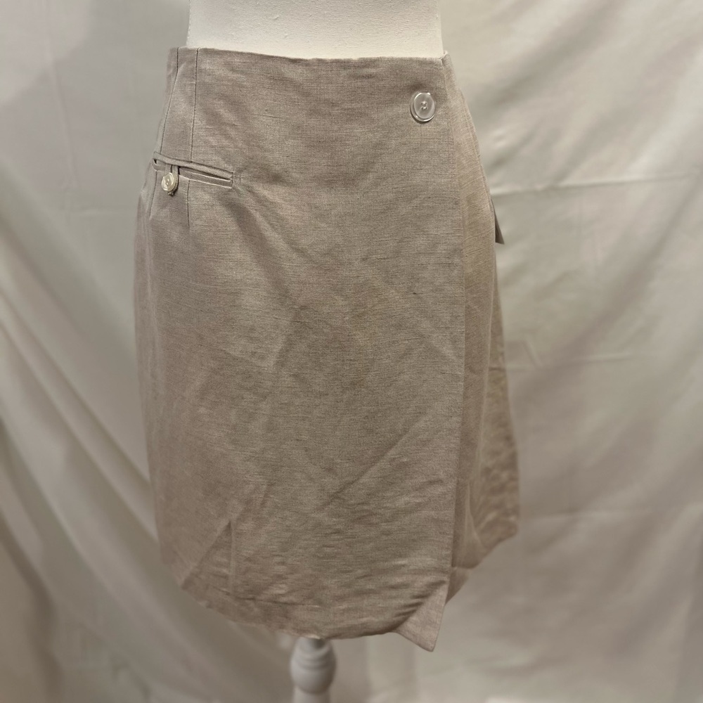 Vintage NWT Giorgio Sant’ Angelo Linen Skirt
